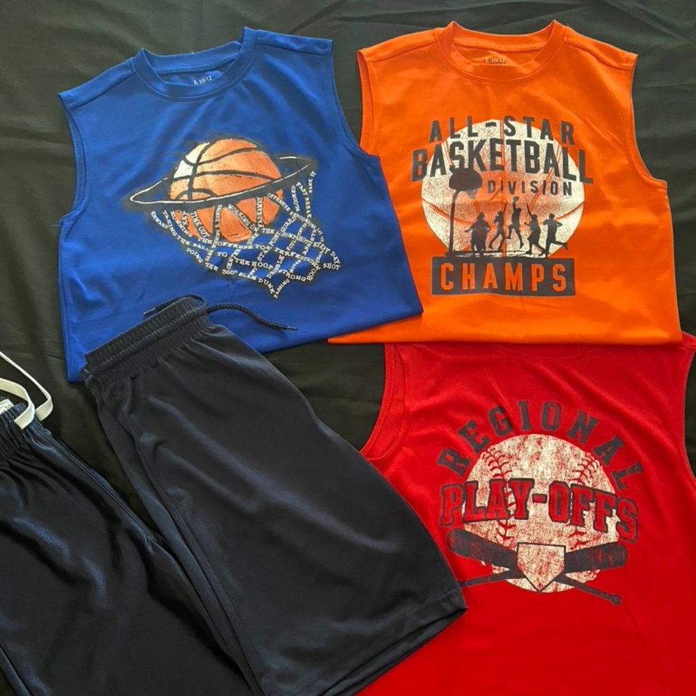 Children's Place 10/12 (L)  Athletic Shorts /Shirt